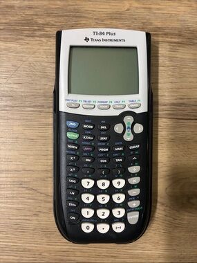 Texas Instruments Graphing Calculator in Black and White